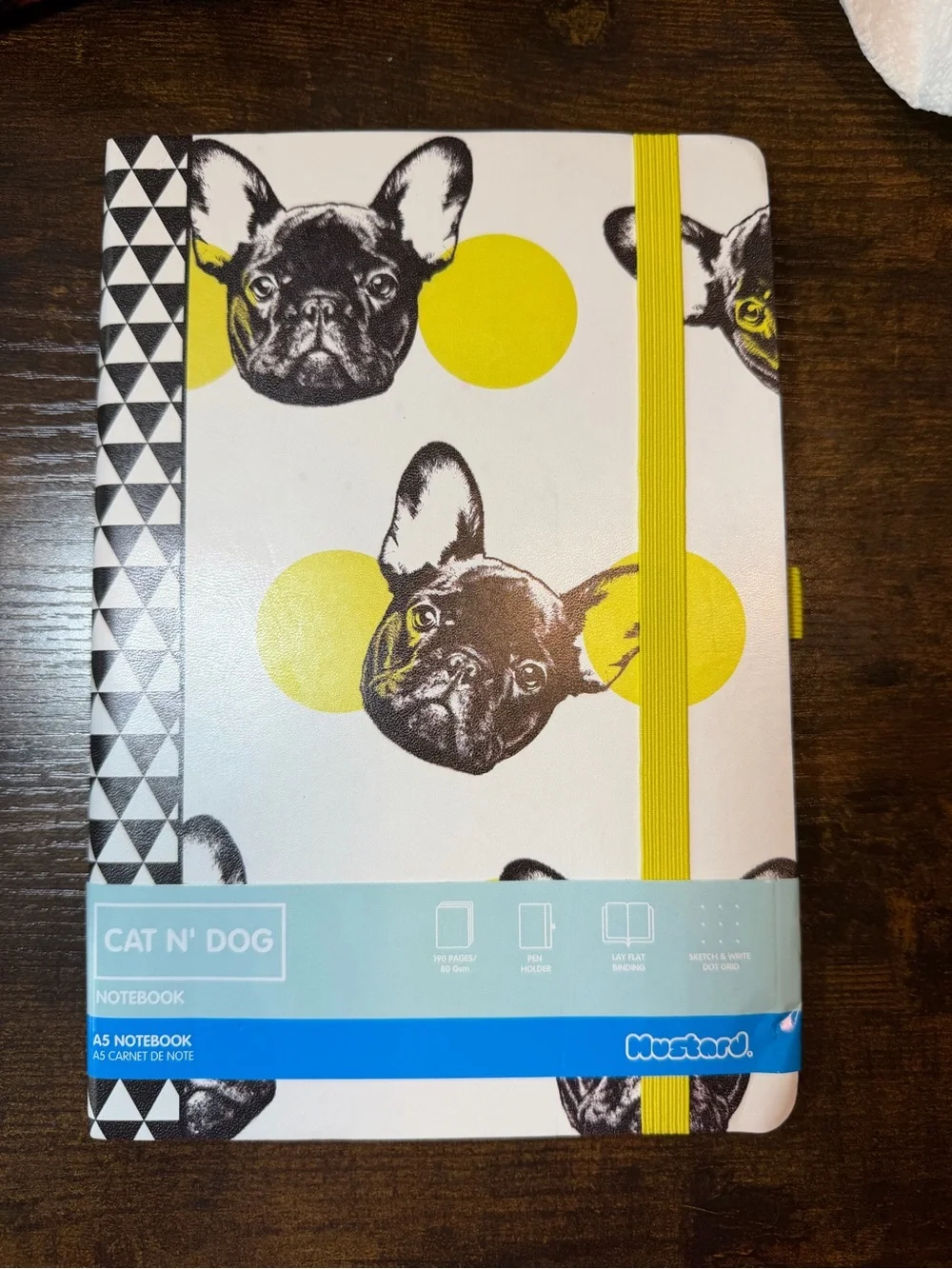 Cost Plus World Market “frenchie” dog